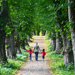 Estate planning page family walking
