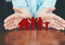 What You Should Know About Life Insurance Life and house and health insurance policy concept idea. Finance and insurance.