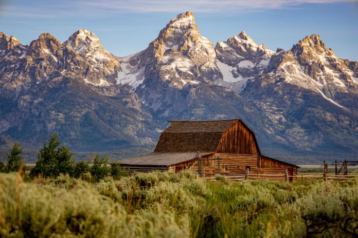 barn in grand teton national park